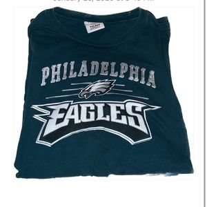 Philadelphia Eagles Vintage Green T Shirt XL